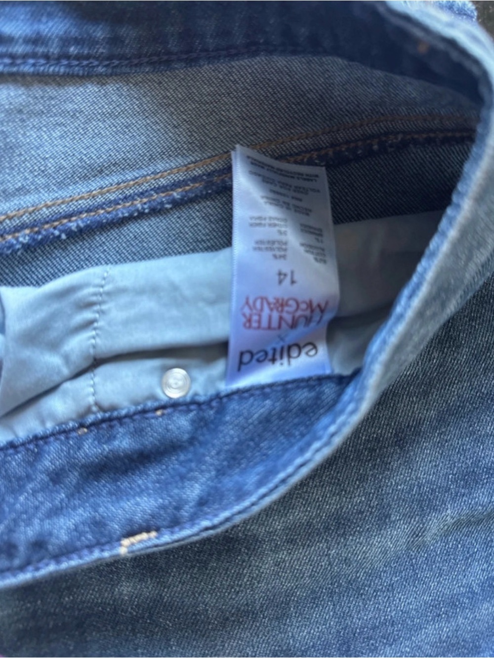 Hunter Men's Relaxed Fit Blue Denim Jeans - Picture 4 of 4